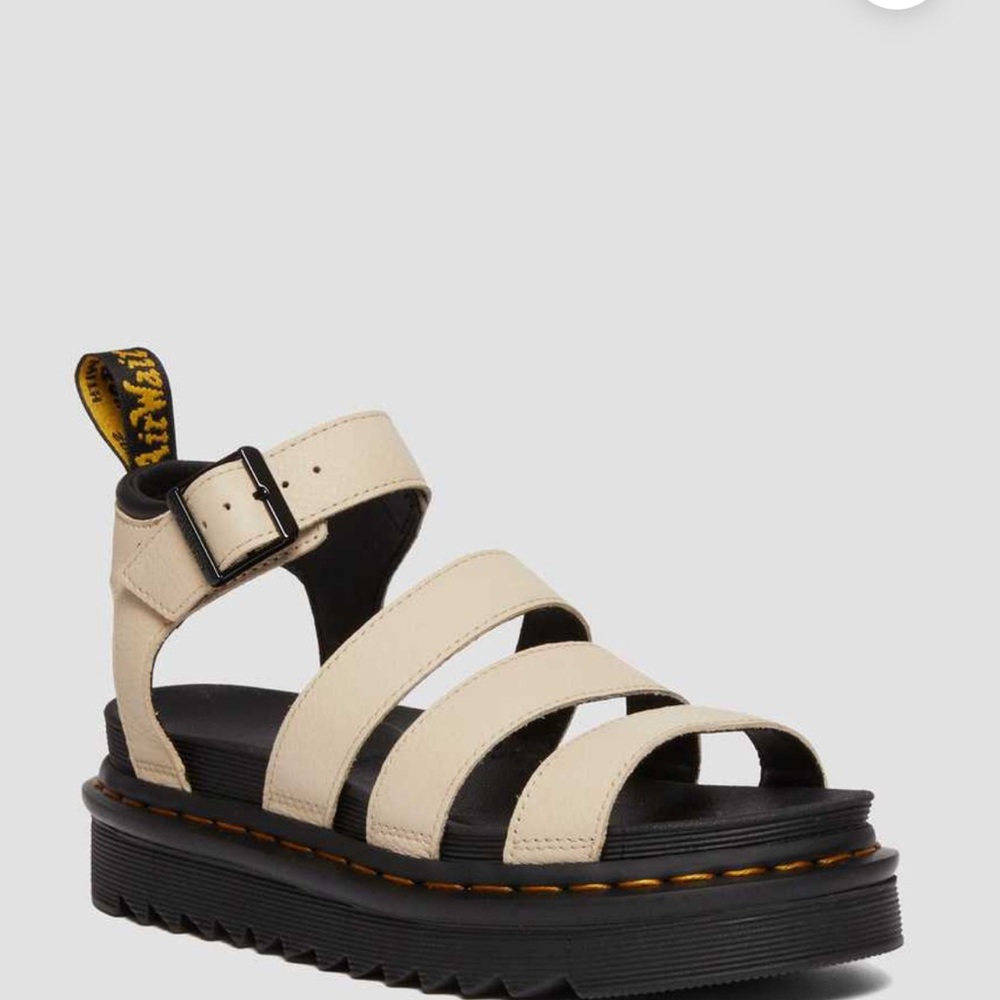 DR. MARTEN BLAIRE WOMEN'S PISA LEATHER STRAP SANDALS